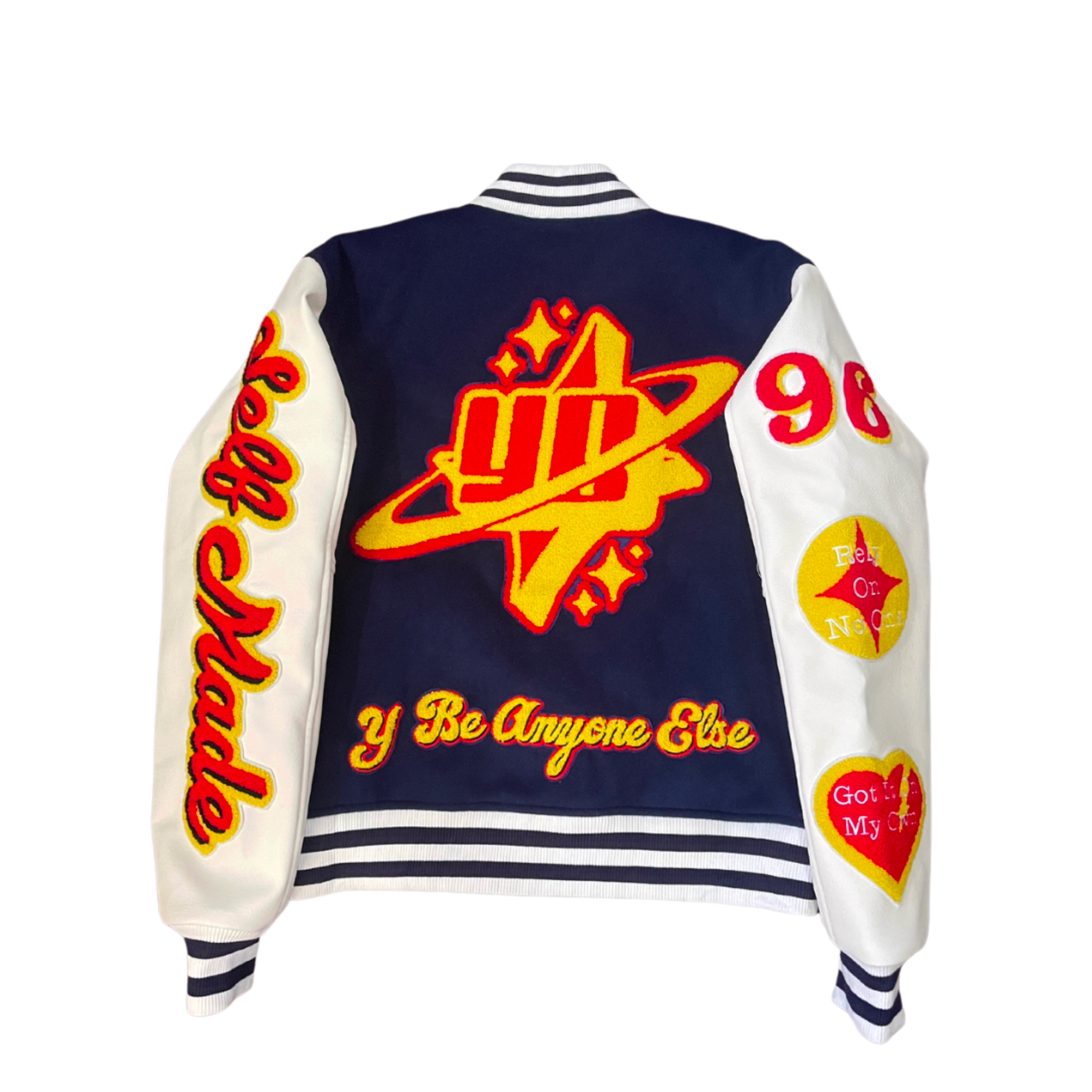 NOT SORRY VARSITY JACKET